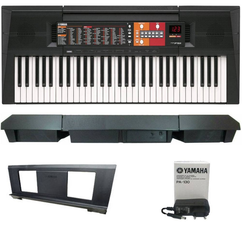 Teclado PSR F51 com Fonte Bivolt Yamaha